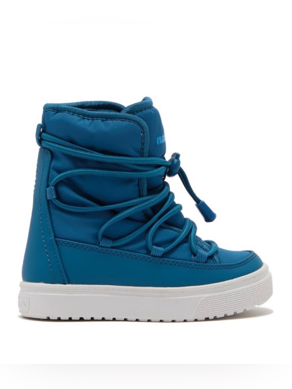 Native Deep Blue Chamonix Lace Up Toddler Winter Boots Size 6C
